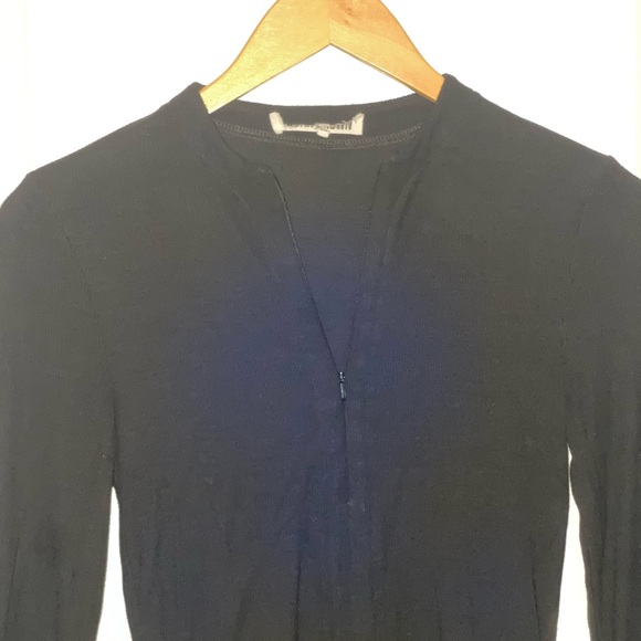 Joah Brown Black Long Sleeve Top - Picture 3 of 7